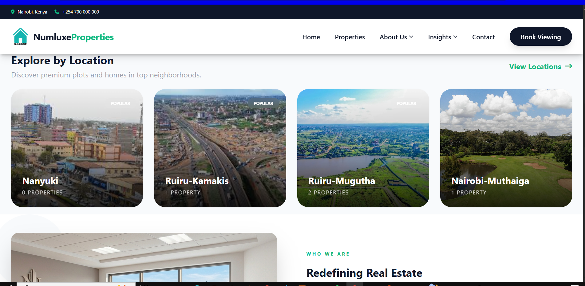 Real Estate Website